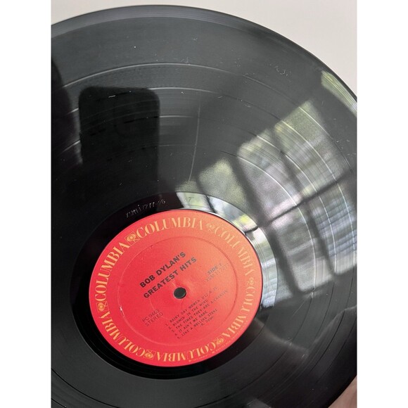 Bob Dylan Greatest Hits 1972 Vinyl LP & Poster Milton Glaser Pop Art KCS9463 - Picture 7 of 8